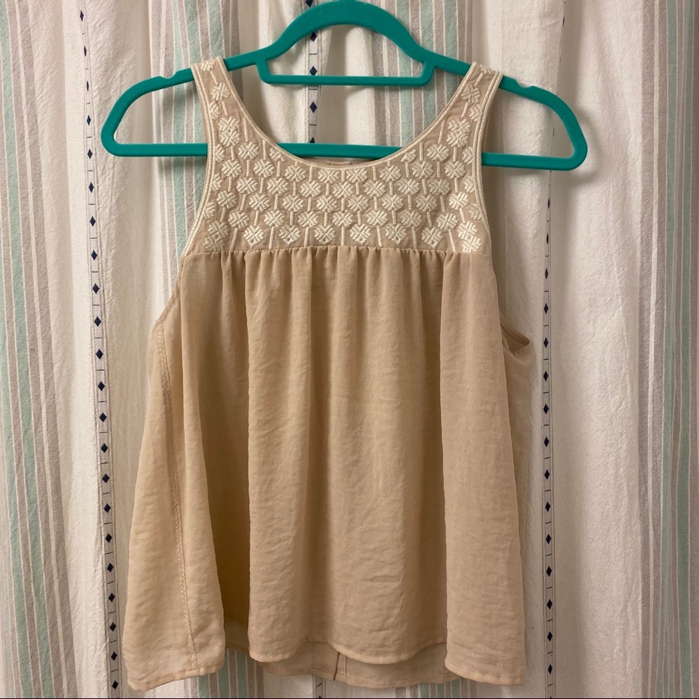 Tan Blouse from Francesca’s